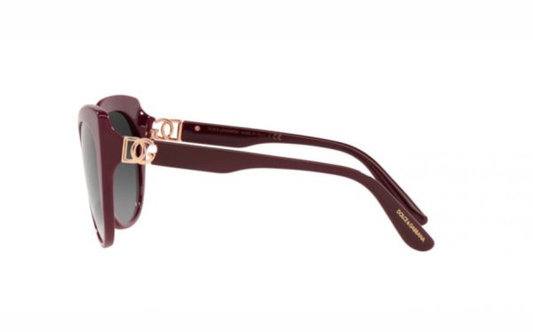 Dolce & Gabbana Sunglasses DG 4392 3091/8G Lens Size 56 Frame Shape Cat Eye Lens Color Gray for Women
