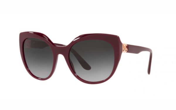Dolce & Gabbana Sunglasses DG 4392 3091/8G Lens Size 56 Frame Shape Cat Eye Lens Color Gray for Women
