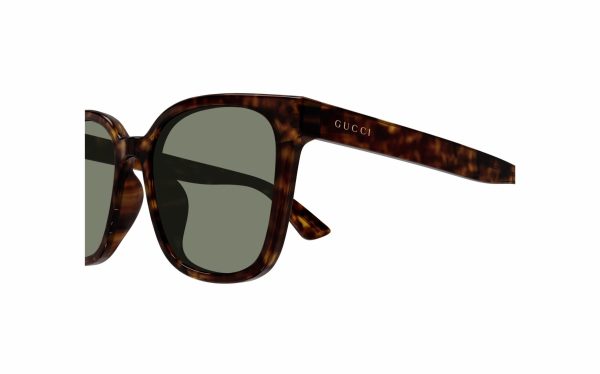 Gucci Sunglasses GG1346SK 03 Lens Size 56 Frame Shape Round Lens Color Green for Men