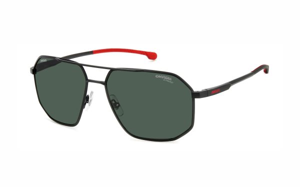 Carrera Ducati Sunglasses CARDUC 037/S 003QT Lens Size 61 Aviator Frame Green Lens For Men