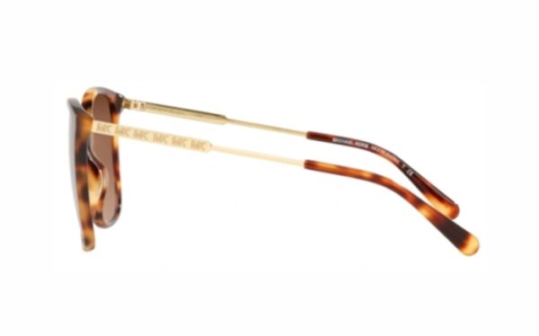 Michael Kors Sunglasses MK 2169 39043B Lens Size 56 Square Frame Shape Lens Color Brown for Women