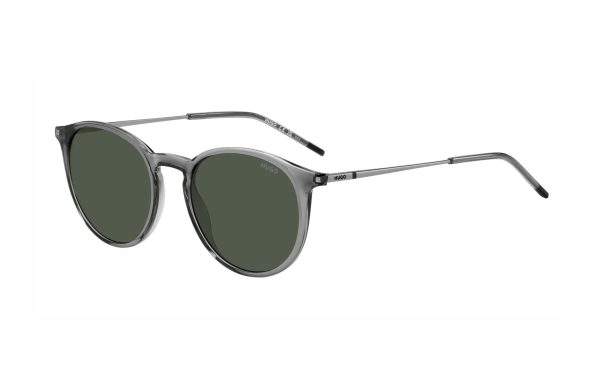 Hugo Boss Sunglasses HG 1286/S D3XQT Lens Size 51 Round Frame Green Lens For Men