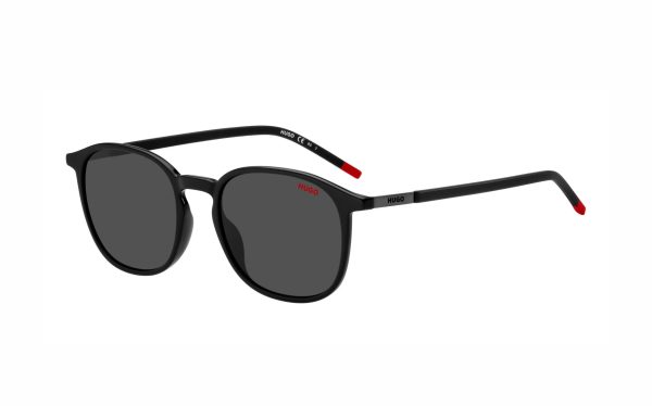 Hugo Boss Sunglasses HG 1229/S 807IR Lens Size 52 Frame Shape Round Lens Color Gray for Men