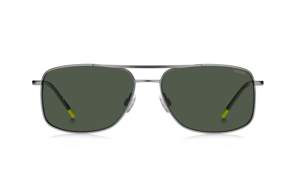Hugo Boss Sunglasses HG 1287/S SMFQT Lens Size 59 Frame Shape Rectangle Lens Color Green for Men