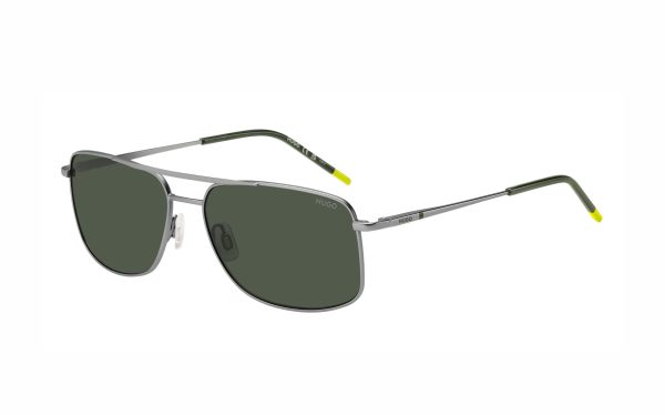 Hugo Boss Sunglasses HG 1287/S SMFQT Lens Size 59 Frame Shape Rectangle Lens Color Green for Men