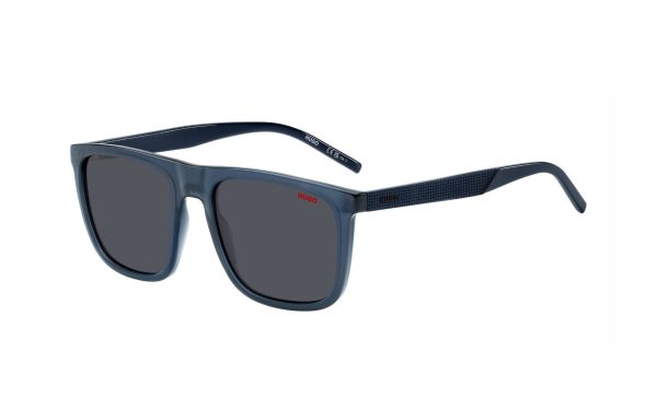 Hugo Boss Sunglasses HG 1304/S PJPIR Lens Size 55 Square Frame Shape Lens Color Gray for Men
