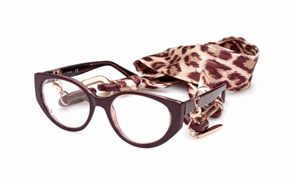 Guess Eyeglasses GU2885 069 Lens Size 52 Cat-Eye Frame For Women