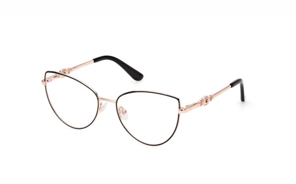 Guess Eyeglasses GU2954 005 Lens Size 54 Cat-Eye Frame For Women