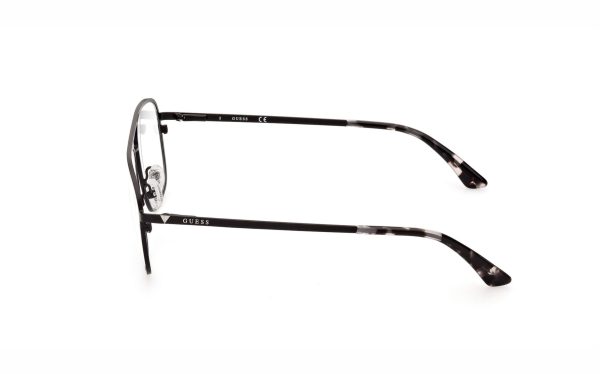 Guess Eyeglasses GU50065 002 Lens Size 55 Square Frame For Men
