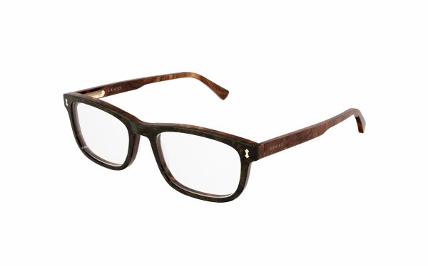 Gucci Eyeglasses GG1046O 06 lens size 55 square frame shape for women