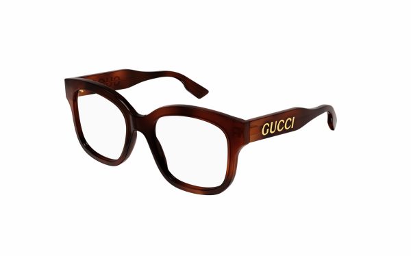 Gucci Eyeglasses GG1155O 02 lens size 51 square frame shape for women
