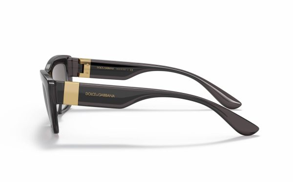 Dolce & Gabbana Sunglasses DG 6171 3257/8G Lens size 54 Frame shape Cat eye Lens color Gray Frame color Black Gray for women