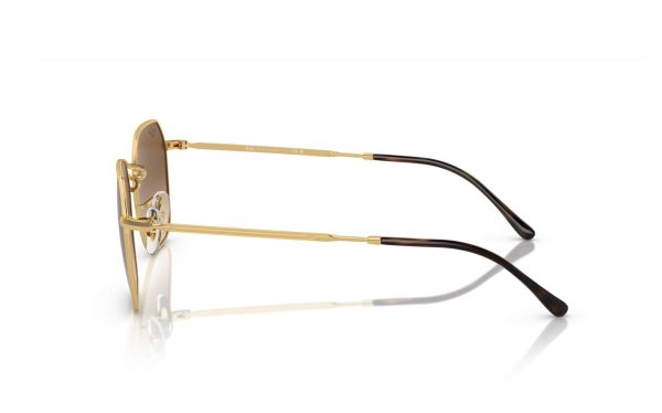 Ray-Ban Jim Sunglasses RB 3694 001/51 Lens Size 53 & 55 Frame Shape Square Lens Color Brown Frame Color Gold Unisex