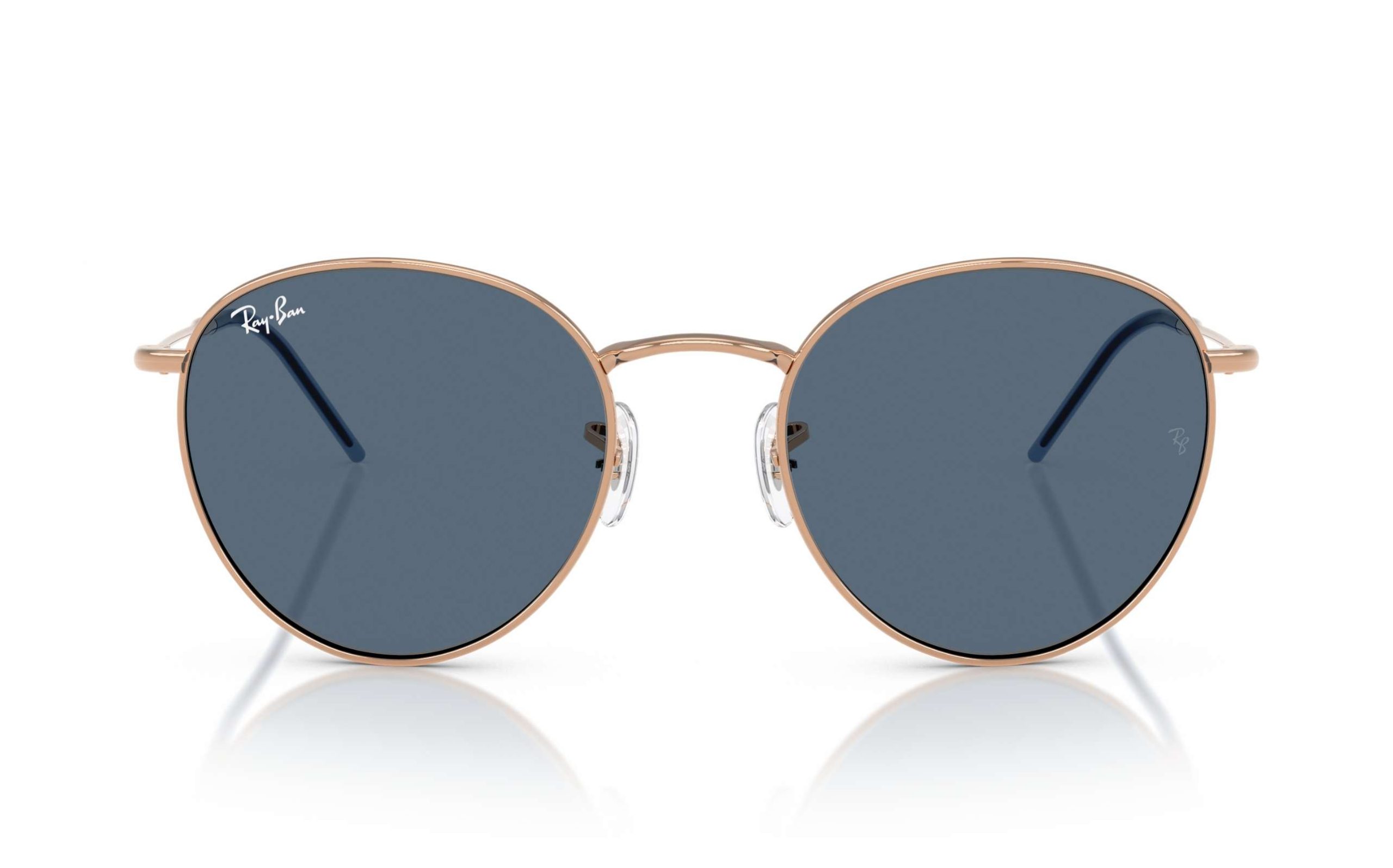 Round Sunglasses Ray Ban Blue Polarized RB3691 004/S2 Sunglasses