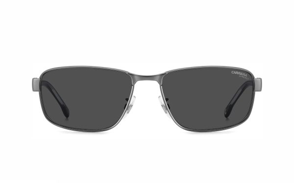 CARRERA C FLEX 09/G/S R81IR Sunglasses Lens size 58 Frame shape Rectangle Lens color Grey Frame color Grey Men's