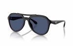 Coach Sunglasses CW183 HC 8406U 500287 Lens Size 55 Frame Shape Aviator Lens Color Blue Frame Color Black Women