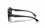 Coach Sunglasses CW183 HC 8406U 500287 Lens Size 55 Frame Shape Aviator Lens Color Blue Frame Color Black Women