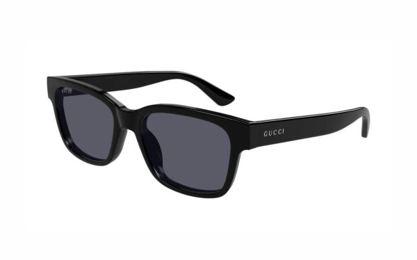 Gucci Sunglasses GG1716S 001 Size 54 Frame Shape Square Lens Colour Grey Frame Color Black for for Men