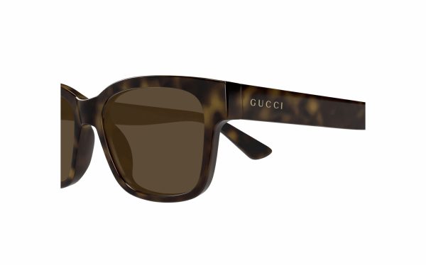 Gucci Sunglasses GG1716S 002 Size 54 Frame Shape Square Lens Colour Brown Frame Color Havana for for Men