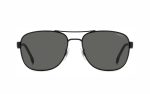 نظارة شمسية كاريرا CARRERA C FLEX 02/G/S 003M9 حجم العدسة 60 شكل الاطار مربع لون العدسة رمادي بولارايزد لون الإطار اسود رجالي
