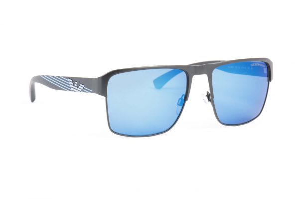 EMPORIO ARMANI Sunglasses EA 2066 3001/55 Blue | عالم النظارات السعودية