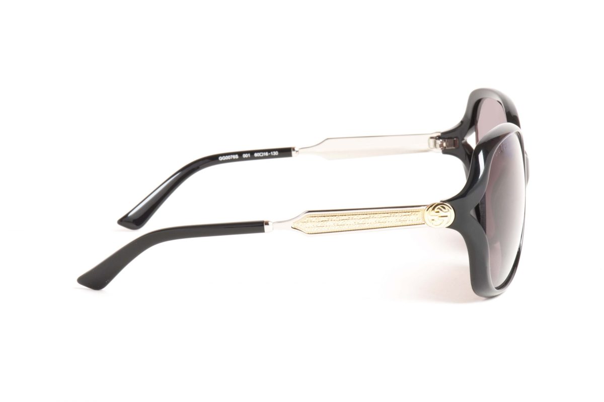 GUCCI Sunglasses GG0076S 001 - Image 3