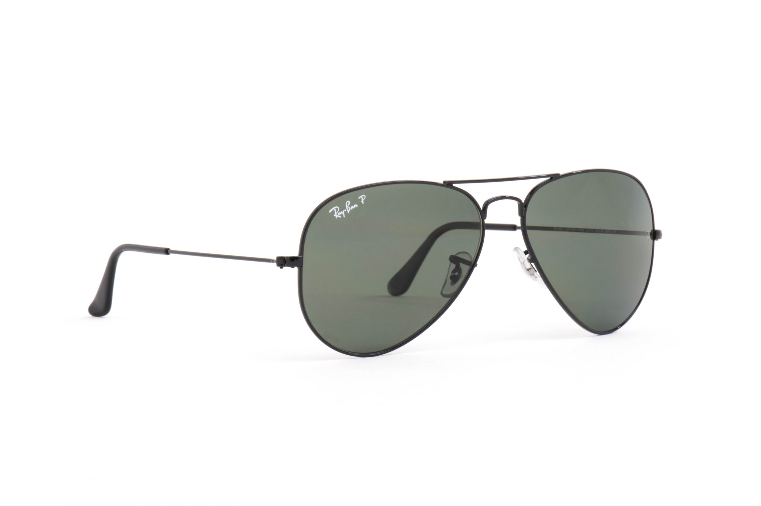 % RAYBAN Sunglasses Aviator RB 3025 002/58 Green | عالم النظارات السعودية