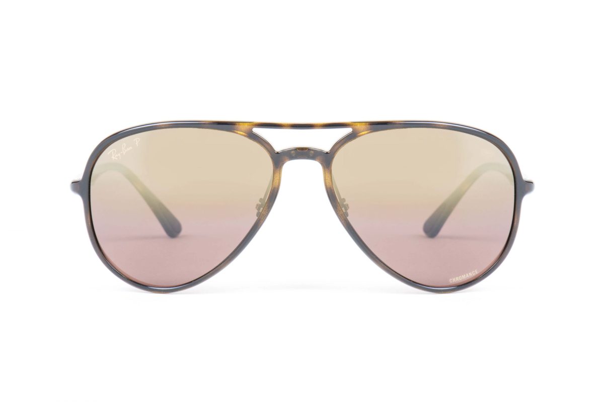 RAYBAN Sunglasses Chromance RB 4320-CH 710/6B Gold - Image 4